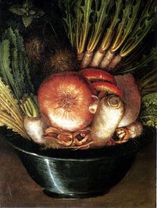 The Gardener, painting by Guiseppe Arcimboldo, 1587-1590